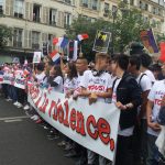 manifestation massive de la communauté chinoise contre le racisme envers les Asiatiques