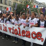 manifestation massive de la communauté chinoise contre le racisme envers les Asiatiques